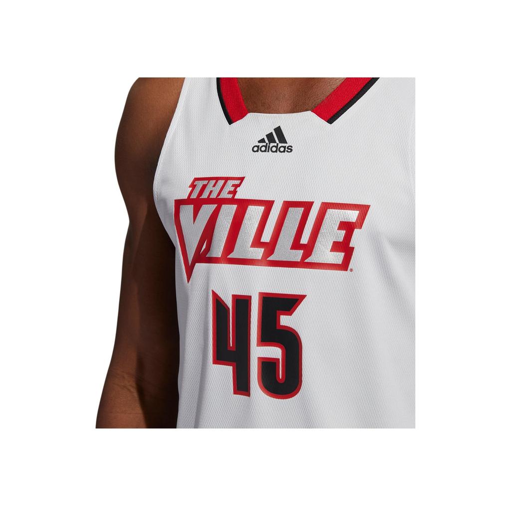 Adidas R Swgm Jersey Solid Color Printed Letter Basketball Vest Men Tops White HG8886