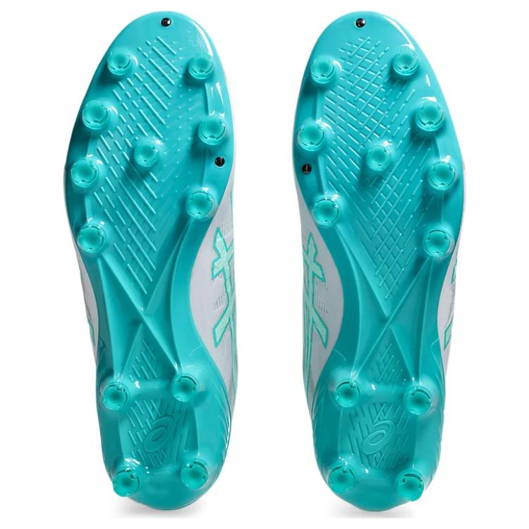 Asics Ds Light Acros 3 Comfortable Lightweight Soccer Shoes Men Soccer Shoes White Blue 1101A070-101