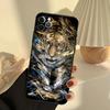 Cool Animal Big Cat Tiger Phone Case For iPhone 13 16 15 11 12 14 17 Pro Max 12 Mini 15 16 Plus 16e 17 Air Cover Funda