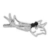 Duckbill Hair Clip Cartoon Kitten Hollow Hairpin Electroplating Alloy Decorative Bangs Hairpin