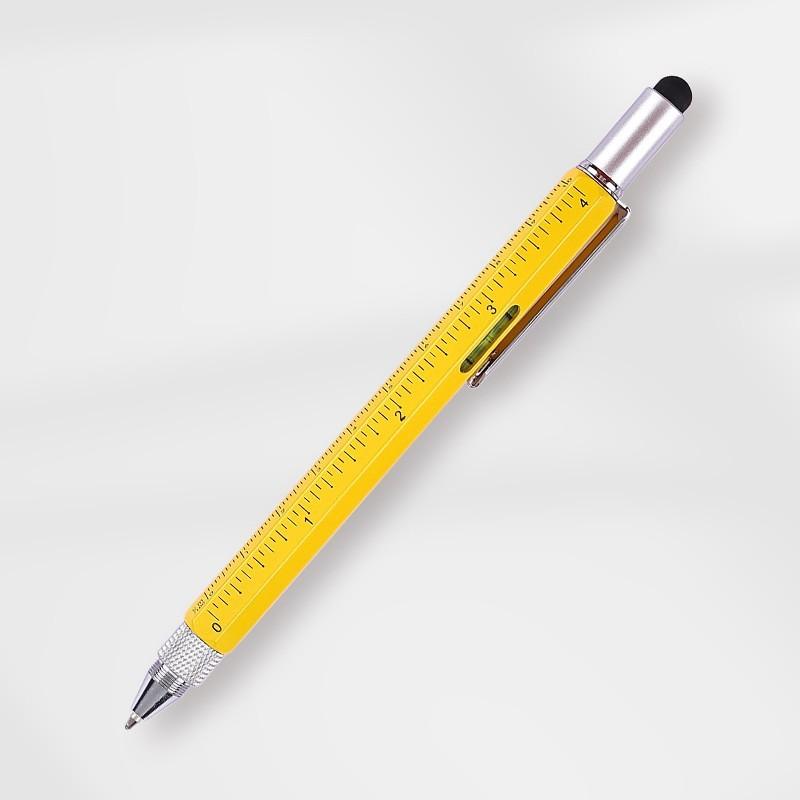 Multifunction Tool Pen Level Ruler Touch Screen Screwdriver For Diy Projects And Office Work