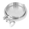 1 Set Stainless Steel Sanitary Pipe Fittings 102mm 4" End Cap   Weld Ferrule   Clamp  Gasket
