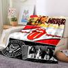 1pc Linkin Park, Rolling Stone Blanket Lightweight Flannel Blanket Throw Blanket For Sofa, Bed, Travel, Camping, Livingroom, Office, Couch