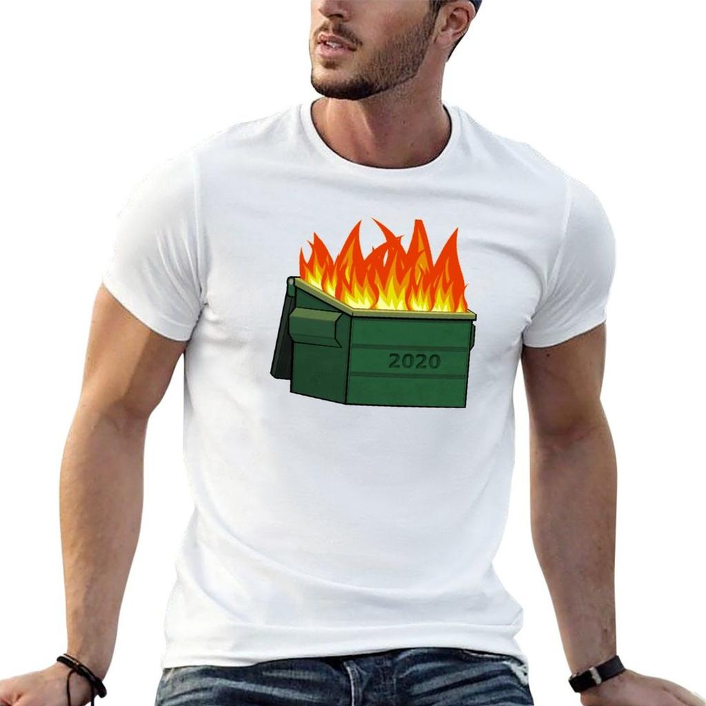 Dumpster on Fire TShirt Unisex t shirt heavy cotton t shirts for Unisex pack white TShirt