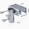 Heavy-Duty Windproof Umbrella Bracket for Trucks and Street Vendors
