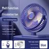 Portable USB Rechargeable Mini Clip Fan – Silent, Multifunctional, Ideal for Dorms and Desktops