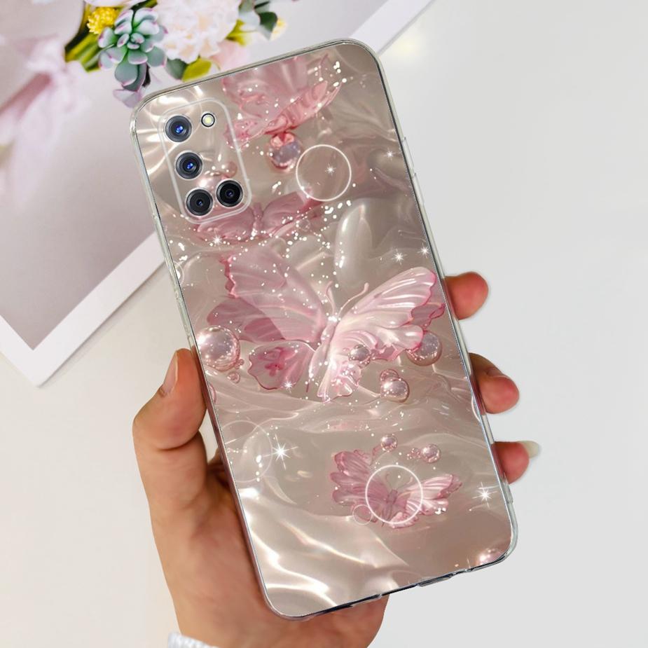 For Oppo A52 A72 A92 Case Cute Fashion Painted Cover Clear Silicone Phone Cases For Oppo A72 A 52 92 OppoA52 OppoA72 Soft Fundas
