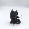 Dragon Baby Sculpture, 3D Printed Dragon Cub Statue, Dragon Decorative Ornament, Multifunctional Desktop Decoration