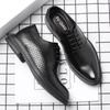 Breathable Summer Elevator Shoes Men Dress Shoes 3/6/8cm Men Formal Shoes Classic Business Hollow Men Oxfords Footwear Suit Shoe