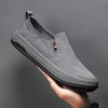 2025 Spring and Autumn New Men's Shoes Breathable Casual Lightweight Soft Soles Men's Versatile One-pedal Lazy Shoes Men