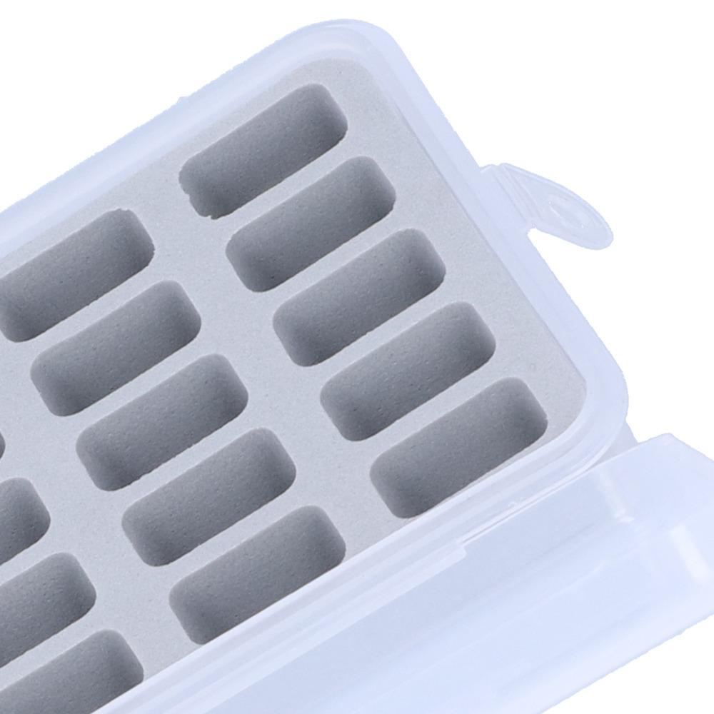 2pcs Empty Spools Bobbin Storage Case 30 Slots Bobbin Holder Box  Sewing Craft Storage