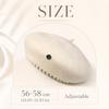 Warm Plain Cap Retro French Artist Hat Fashion Winter Wool Berets Hat  for Women