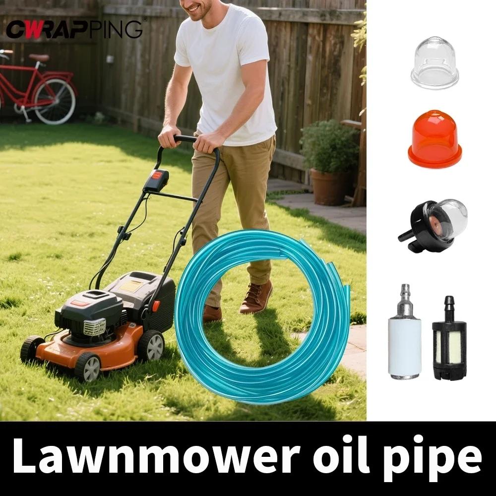 23pcs/set Blue Lines and Filter Element Fuel Parts Hose Tools Gas Battery Pipe Tubing Garden Kit Water Watering Accessories