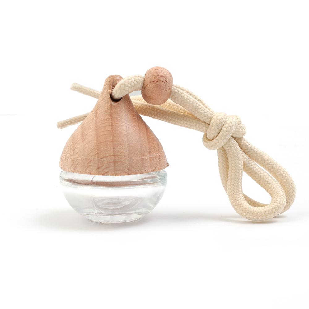 Auto-Parfüm-leere Flaschen-Ornamente, universelle sphärische Parfüm-Glasflasche, hängende Dekoration, Anhänger, Auto-Innenausstattung