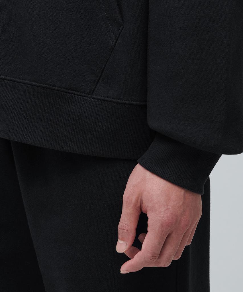 Musinsa Standard Fleece-Lined Hooded Sweat Zip-Up [Black]