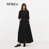 MO&Co. A-Line High-Waist Long Skirt