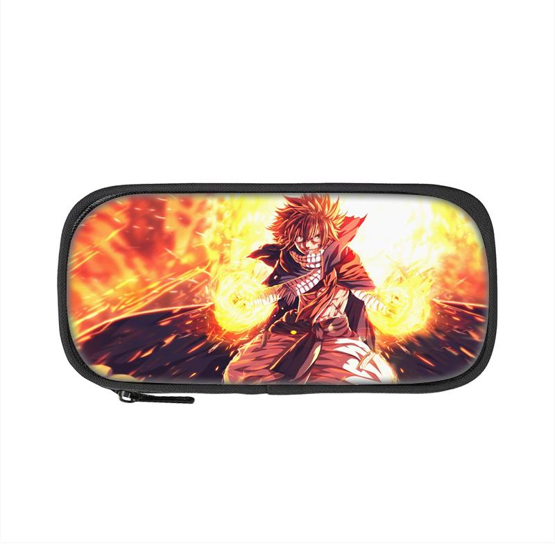 Fairy Tail Pencil Case Pen Bag Boys and Girls Best Gift Stationery Sport Travel Women's Makeup Bag