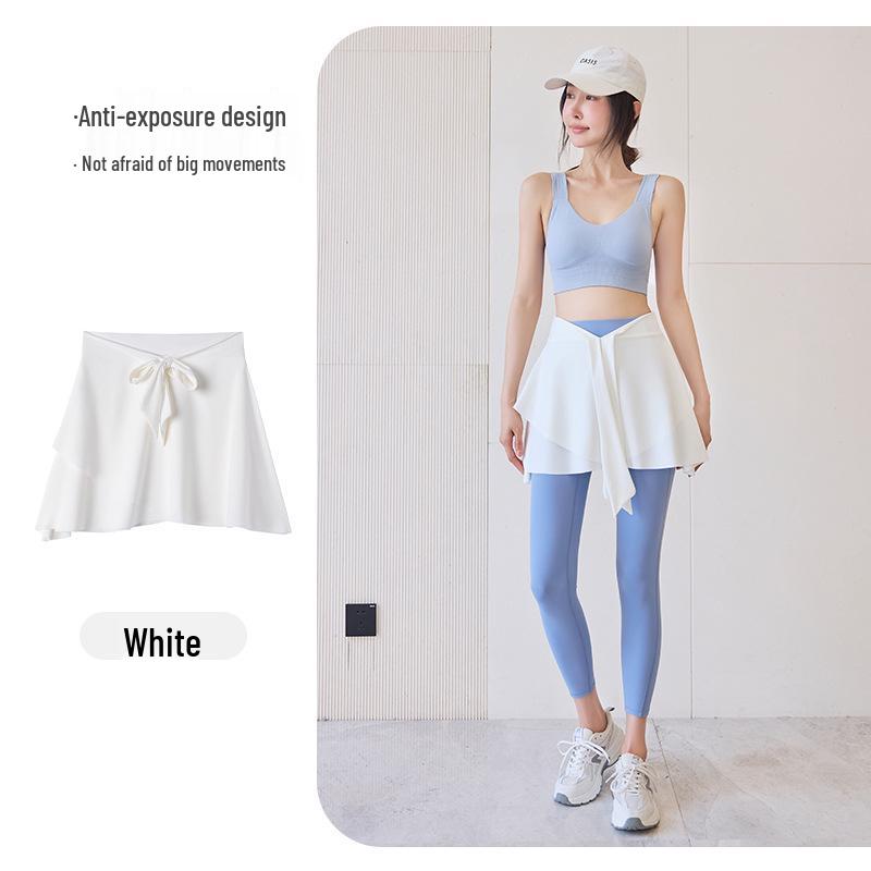 

Yoga Skirt: One-Piece Sports Cover for Running and Fitness XL