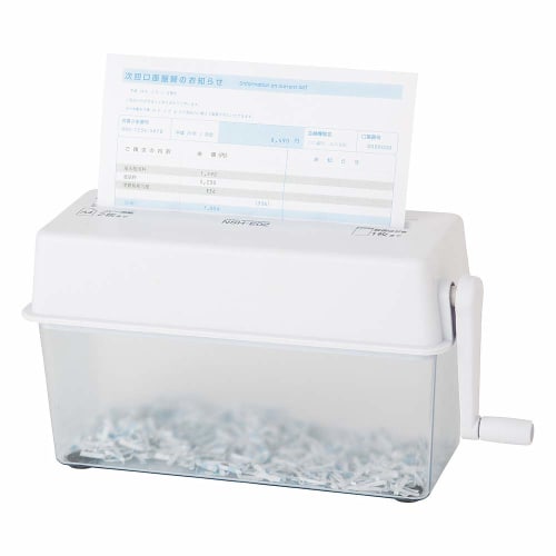 Nakabayashi Kurukiru Cross Hand Shredder White Z3009