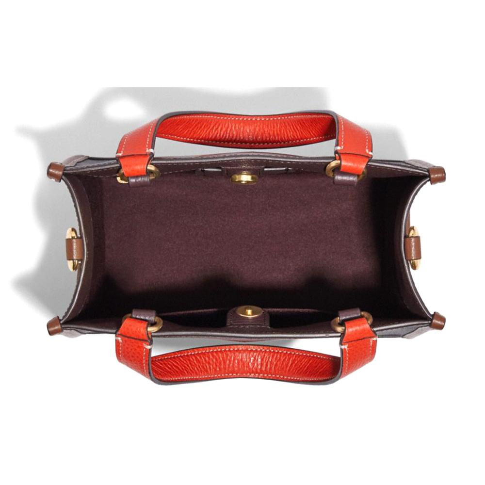 New COACH Cow Leather Tote Bag Shopping Bag Shoulder Bag Crossbody Bag Handbag Regular Women's Monogram Brown CC769-IMOSN