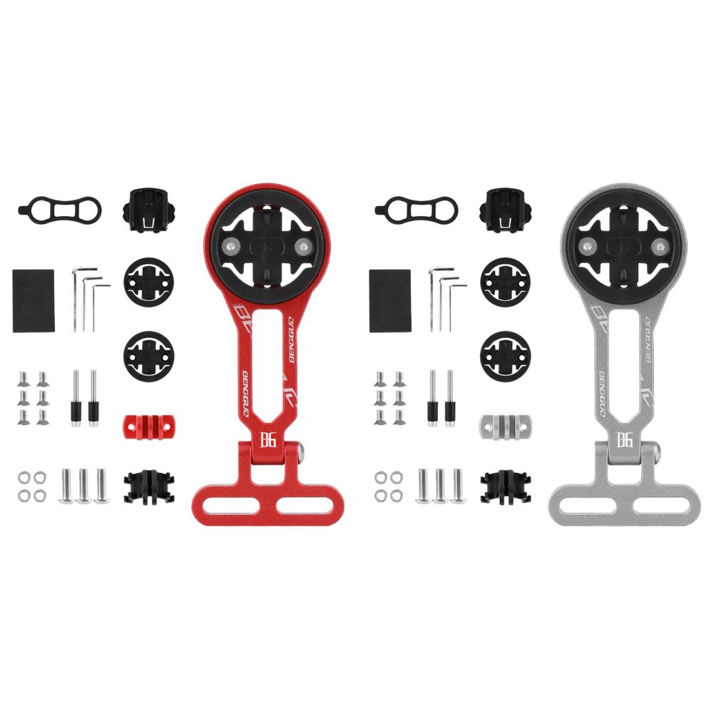 

EY# Регулируемый угол наклона велосипедного компьютера крепление для велосипедного фонаря спортивной экшн-камеры (красный