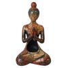 Elegante Yoga-Göttin Kerzenhalter Harz Abstrakte Figur Moderne Kunst für Wohnzimmerdekoration Platzierung Couchtisch