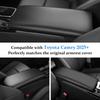 Center Console Armrest Cover For Toyota Camry Accessories 2025 2026 Interior Camry (LE/SE/XLE/SXE) Leather Arm Rest Seat Middle Console Box Lid
