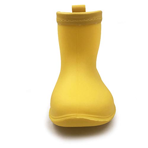 Amozi Kids' Rain Boots, Rain Shoes, Boys' and Girls' Rain Boots, Children's, Baby, Girls, Boys, Toddlers, Short, Junior, Waterproof, Rain Boots, Perfe