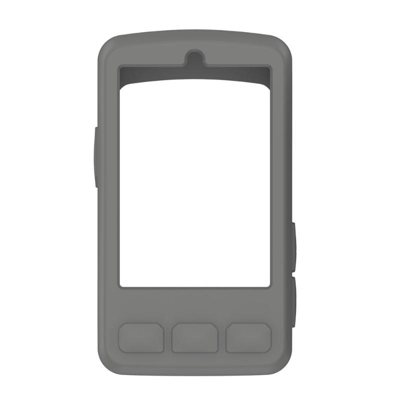 Universal Silicone Bike Computer Protector Case Shockproof Cover Encasement Skin For Mountain Biking Cycling Accessories темно-серого