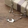 Retro Dolphin Multi-Layer Pendant Chain Anklet Women Barefoot Beach Accessory