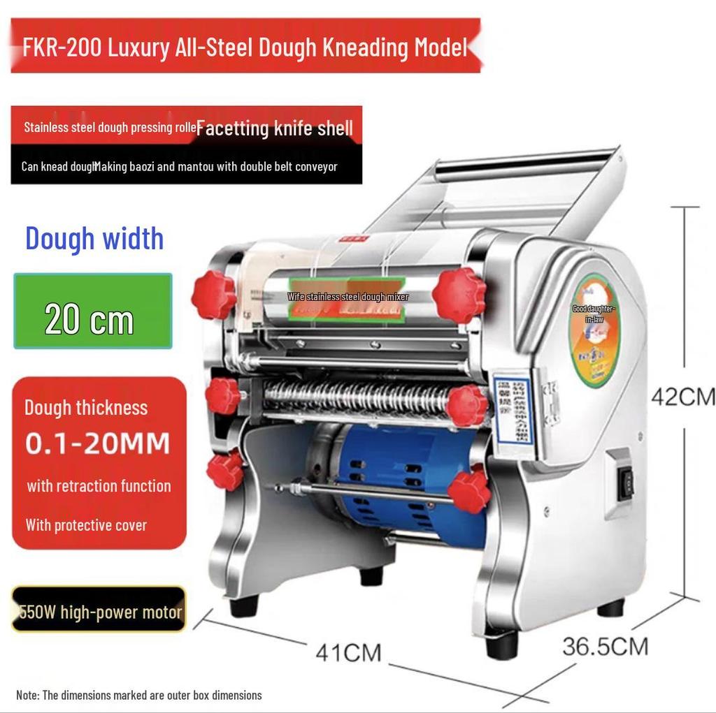Good Daughter-in-law Automatic Stainless Steel Dough & Noodle Press Machine