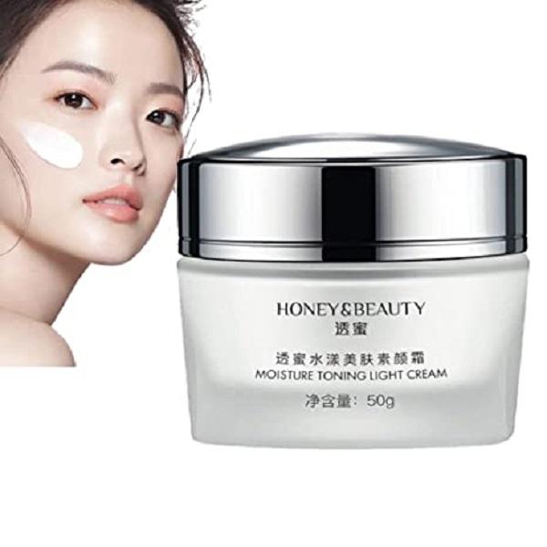 Buy Moisture Toning Light Cream Hydrating Beauty Face Cream, Moisturizing Tone Up Cream, Honey