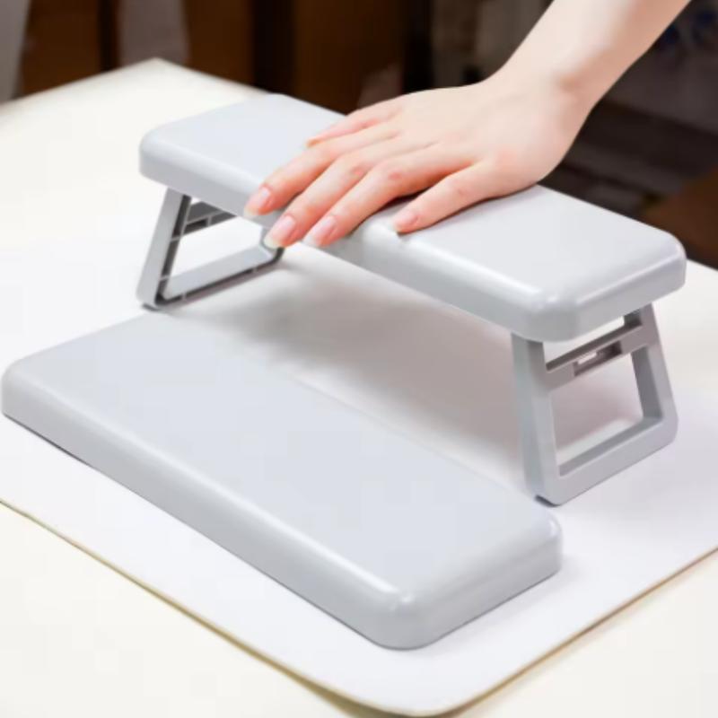 Comfortable Nail Arm Rest Foldable Plastic Nail Hand Rest Manicure Arm Rest Stand Hand Pillow Nail Art Accessories