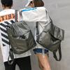 New backpack men's casual travel bag fashion backpack simple couple schoolbag versatile women's bag can be