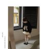Girls' Bow Long Sleeve Round Neck Sweatshirt - Sweet Autumn/Winter Casual Top