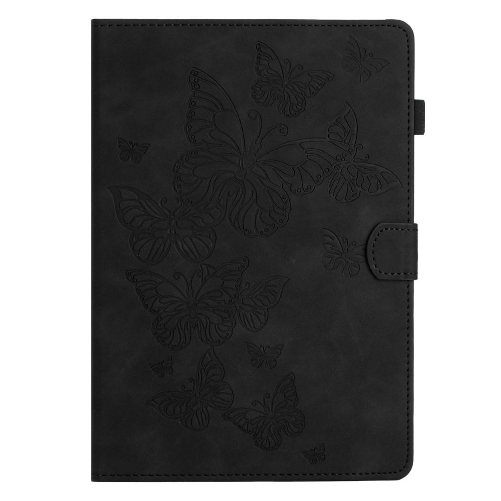 3D Embossing Butterfly Leather Wallet Case for IPad Pro 11 2021 Air4 Air5 AIR1 Air2 Mini6 1 2 3 10.2 10.5 Inch Cards Solt Cover