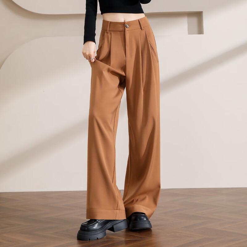 Demana Women's High-Waisted Slimming Suit Trousers