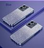 Luxury Gradient Glitter Plating Case On For Infinix Note 30 Note30 Hot 30 30i 40 40i 20 11 10 12 G96 VIP Pro Silicone Back Cover