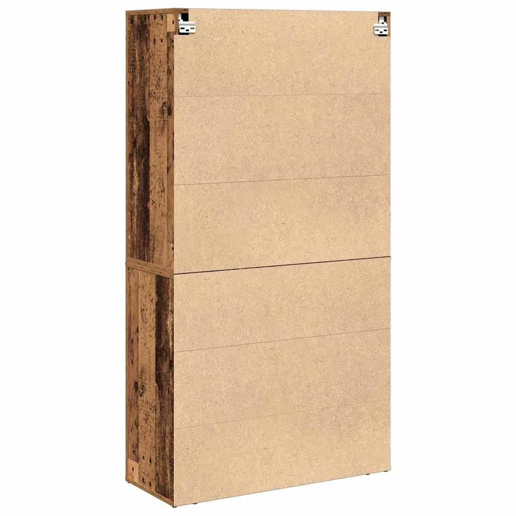 Highboard Reclaimed Wood 80 x 33 x 150 cm Engineered Wood