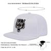 Unisex Tigerkopf-Stickerei Hip-Hop-Hüte Frühling Herbst Outdoor Verstellbare Lässige Baseballkappen Sonnenhut