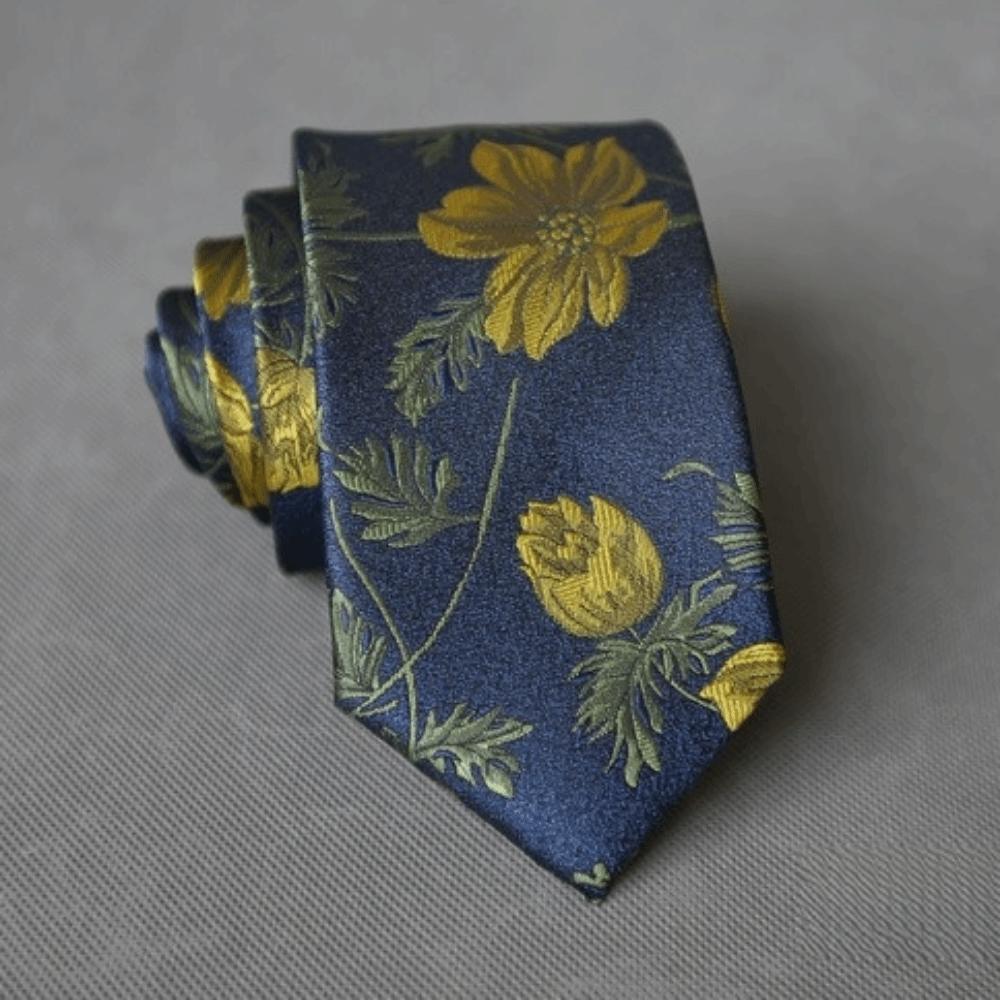 Red Blue Green Business Neckties Flower Feather Groom Cravat New Wedding Men Tie  Wedding Party