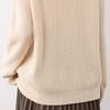 MOKANA Women's Elegant V-Neck Wool Sweater