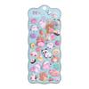 DIY 3D Niedlicher Hasen-Pfirsich-Aufkleber Kawaii Tieraufkleber - Squishy Fidget Aufkleber für Handyhülle Scrapbook, Lustiges Stressabbau-Geschenk