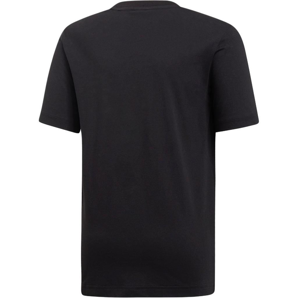 adidas T Shirt Black/White Teenagers DV1669