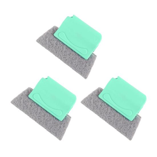 

3 шт. Щетка для чистки оконных пазов, двухсторонняя щель, эргономичная ручка, щетка для чистки оконных пазов, раздвижных дверей 3pcs