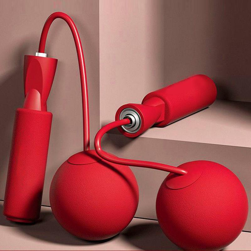 Trendy Cordless Jump Rope with Weighted Balls, Dual-Use Wireless Weighted Jump Rope for Slimming, Indoor Fitness Exercise