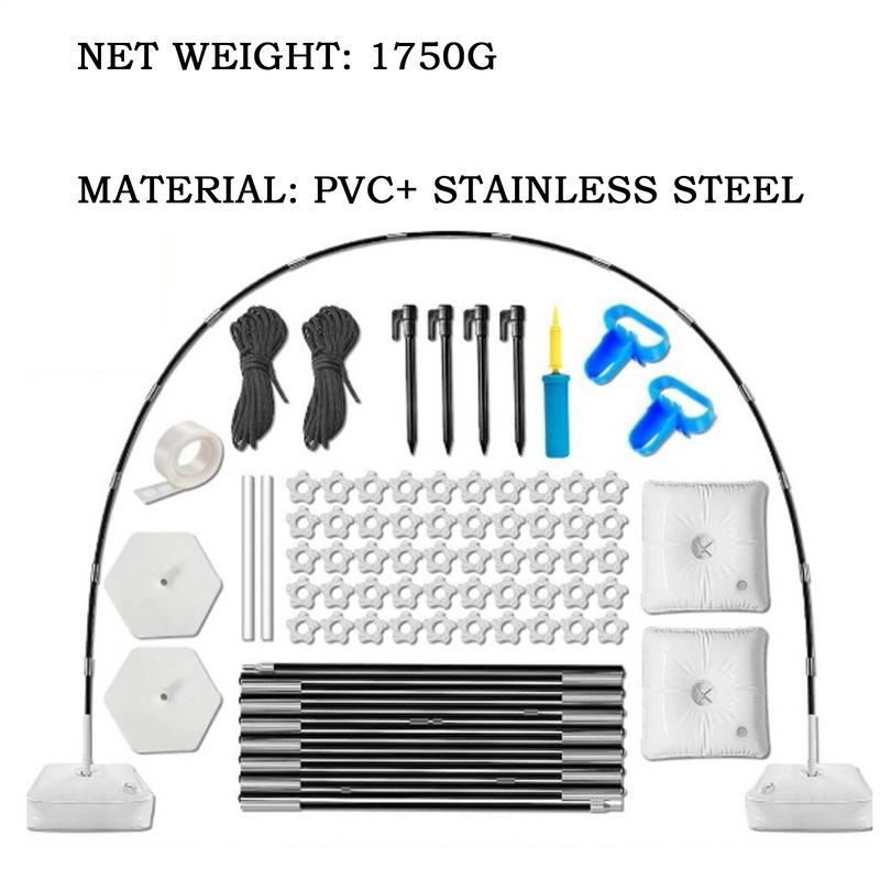 Balloon Arch Height Adjustable Party Decor Balloon Arch Frame Backdrop Holder Bracket With Stable Base For Wedding Birthday