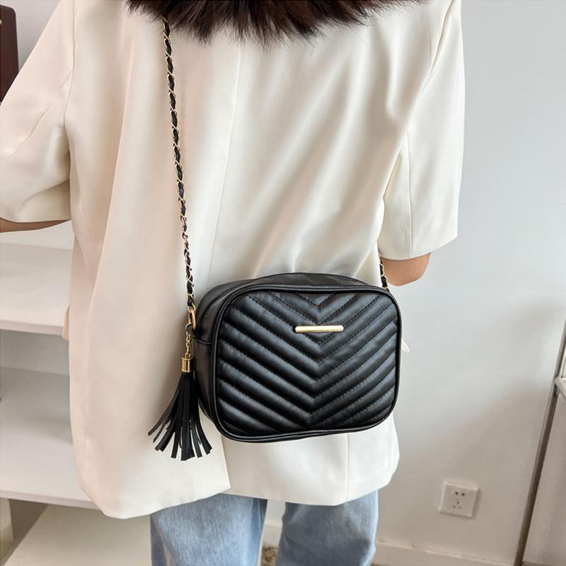 Женские женские сумки на ремне из искусственной кожи — фото 10