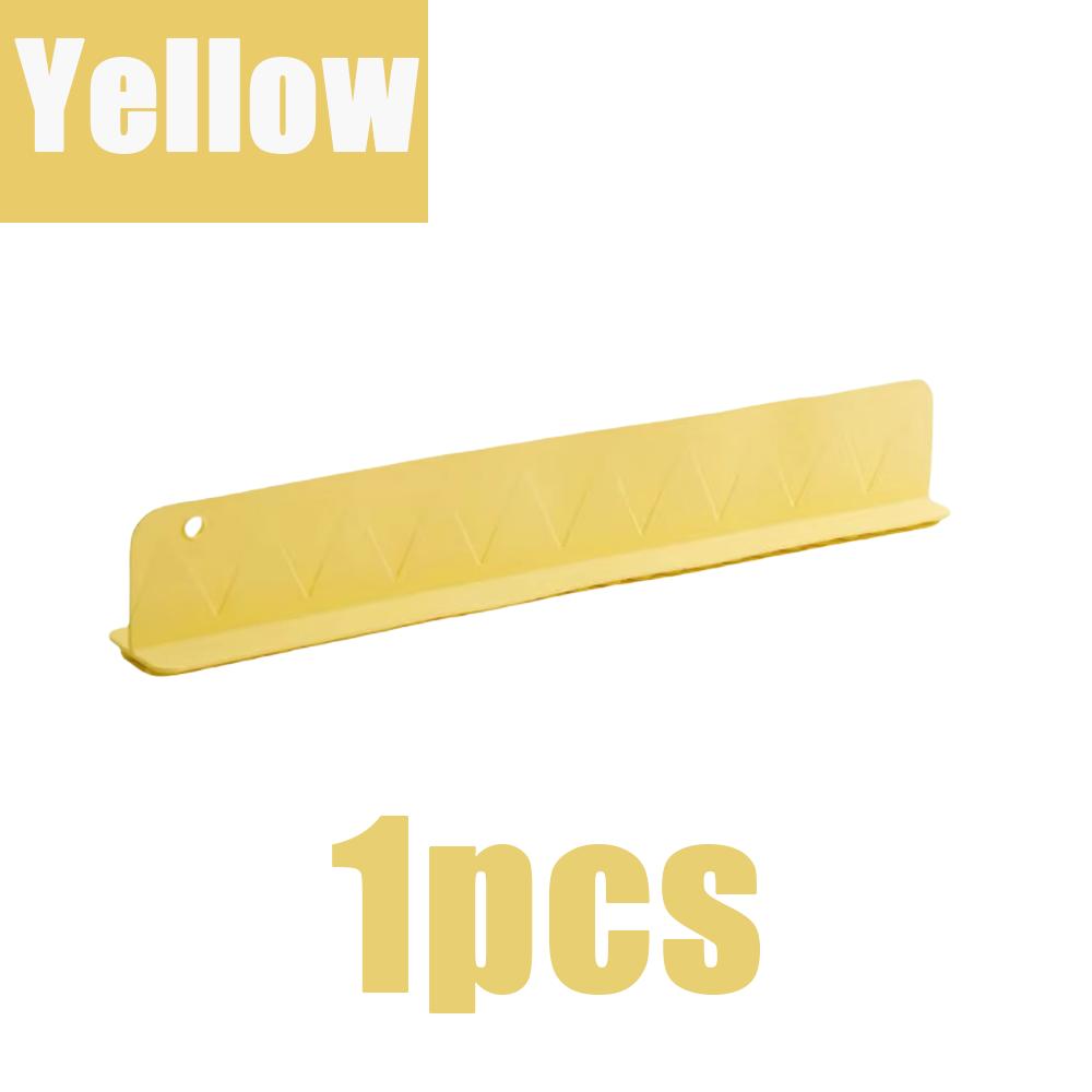 1pcs Silicone Sink Baffle Splash Guard With Suction Cups Non Slip Water Dam For Washing Dishes And Vegetables Adhesive Partition