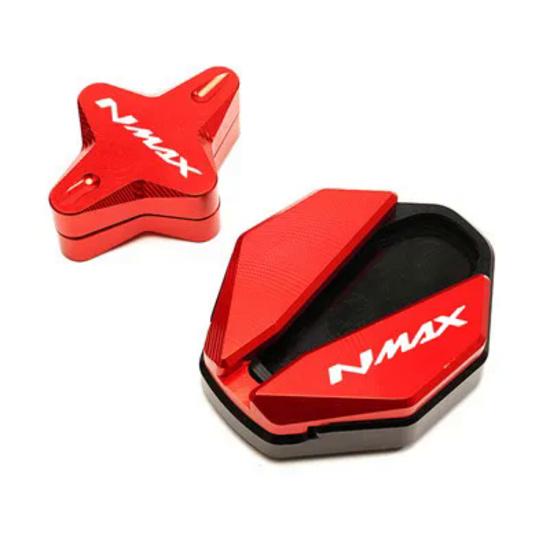 Soporte Lateral CNC Para Motocicleta, Almohadilla De Extensión Y Soporte Auxiliar NMAX155, Para YAMAHA NMAX 155, 125, NMAX125, , , 2022